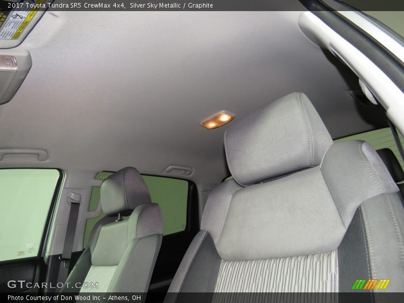 Silver Sky Metallic / Graphite 2017 Toyota Tundra SR5 CrewMax 4x4