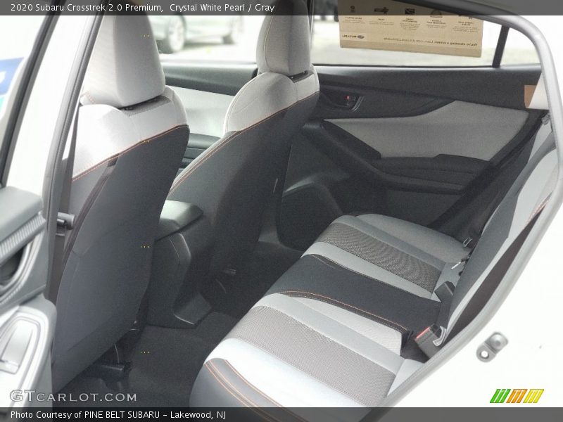 Crystal White Pearl / Gray 2020 Subaru Crosstrek 2.0 Premium