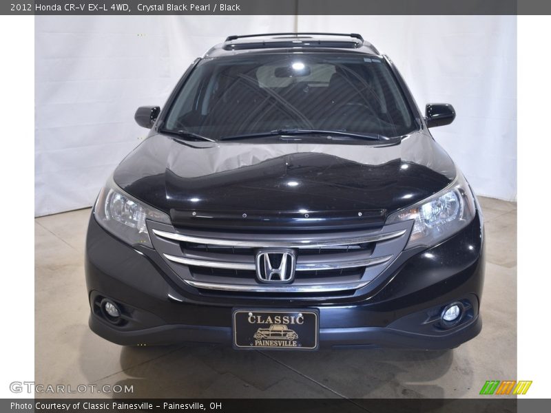 Crystal Black Pearl / Black 2012 Honda CR-V EX-L 4WD