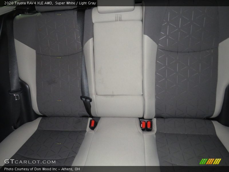 Super White / Light Gray 2020 Toyota RAV4 XLE AWD