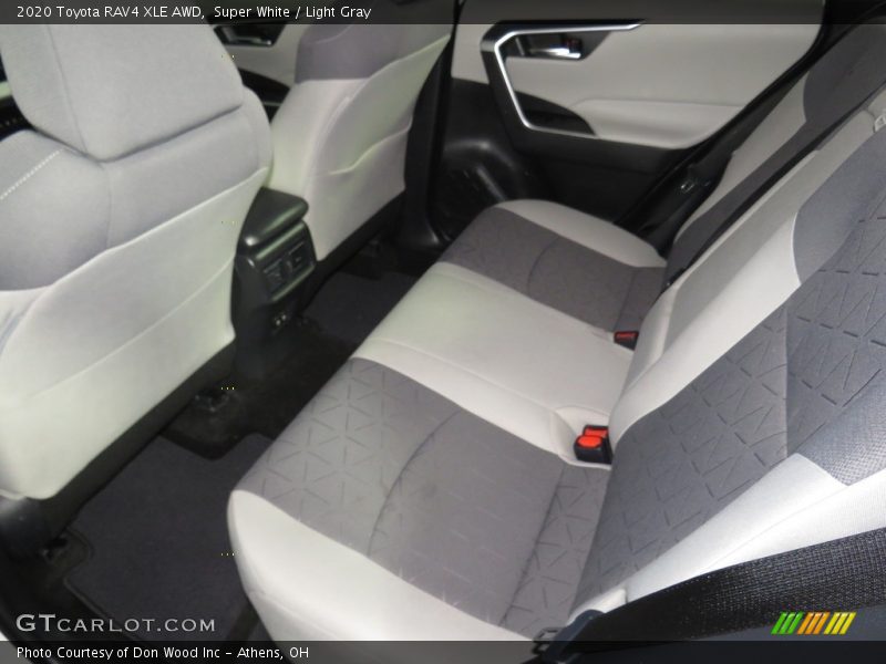 Super White / Light Gray 2020 Toyota RAV4 XLE AWD