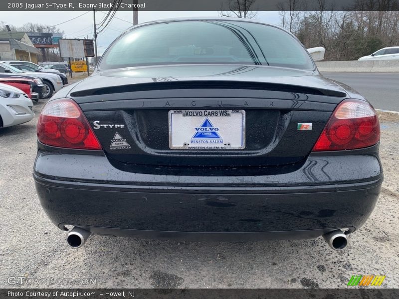 Ebony Black / Charcoal 2005 Jaguar S-Type R