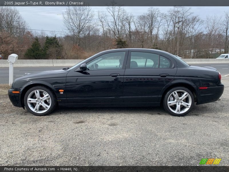 Ebony Black / Charcoal 2005 Jaguar S-Type R