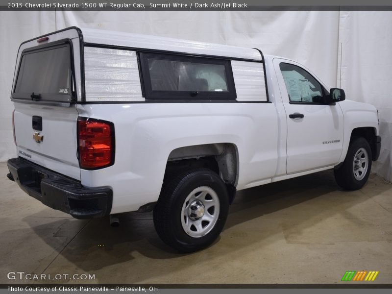 Summit White / Dark Ash/Jet Black 2015 Chevrolet Silverado 1500 WT Regular Cab
