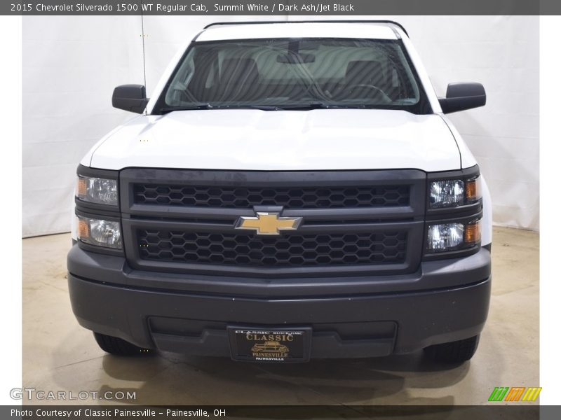 Summit White / Dark Ash/Jet Black 2015 Chevrolet Silverado 1500 WT Regular Cab