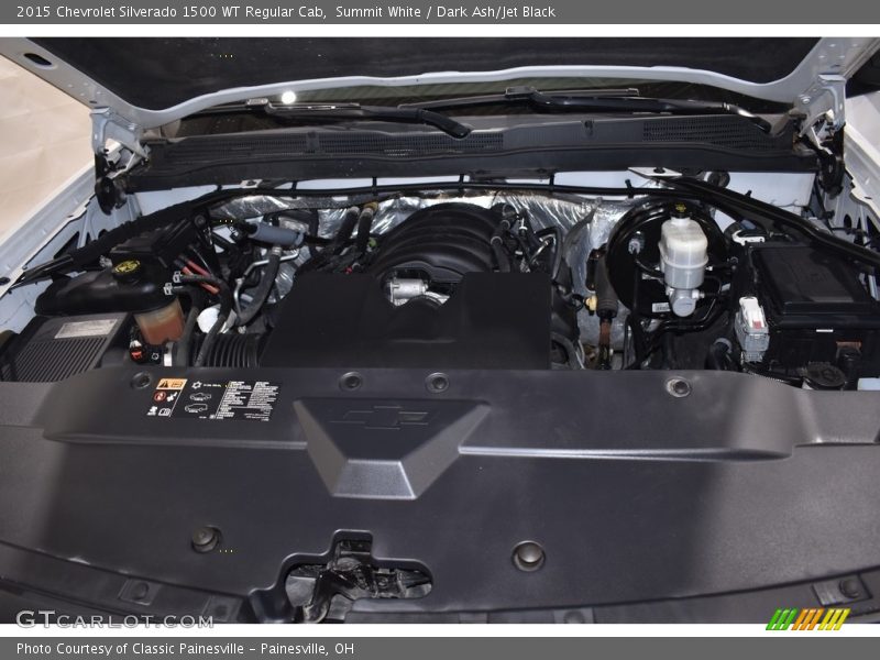 Summit White / Dark Ash/Jet Black 2015 Chevrolet Silverado 1500 WT Regular Cab