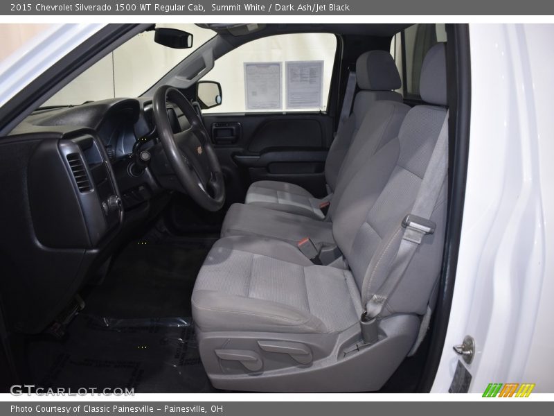 Summit White / Dark Ash/Jet Black 2015 Chevrolet Silverado 1500 WT Regular Cab