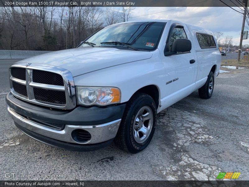 Bright White / Dark Slate Gray 2004 Dodge Ram 1500 ST Regular Cab