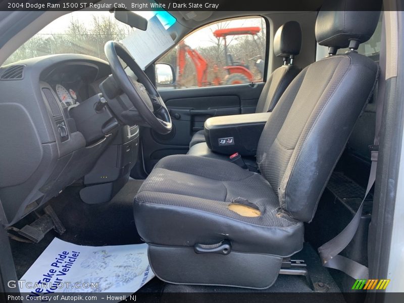 Bright White / Dark Slate Gray 2004 Dodge Ram 1500 ST Regular Cab