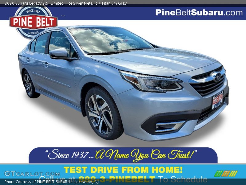 Ice Silver Metallic / Titanium Gray 2020 Subaru Legacy 2.5i Limited