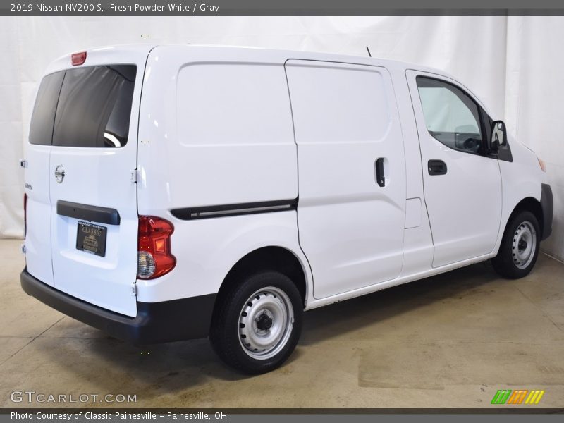 Fresh Powder White / Gray 2019 Nissan NV200 S