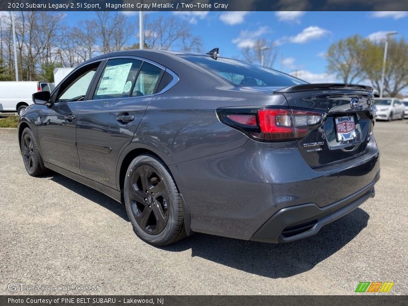 Magnetite Gray Metallic / Two-Tone Gray 2020 Subaru Legacy 2.5i Sport