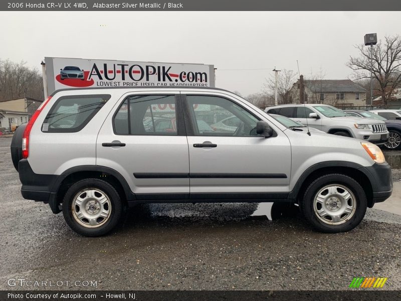 Alabaster Silver Metallic / Black 2006 Honda CR-V LX 4WD