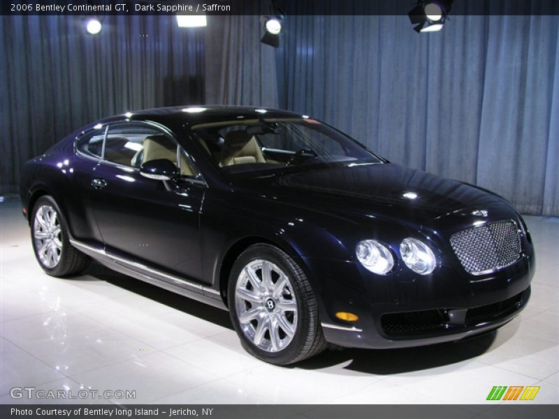 Dark Sapphire / Saffron 2006 Bentley Continental GT