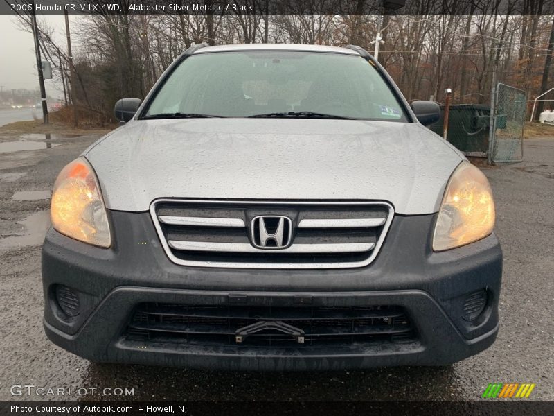 Alabaster Silver Metallic / Black 2006 Honda CR-V LX 4WD