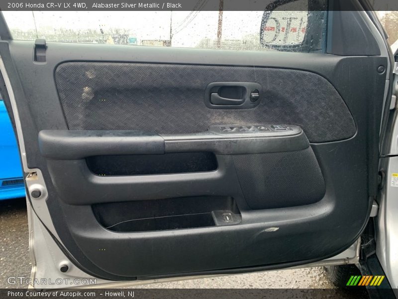 Alabaster Silver Metallic / Black 2006 Honda CR-V LX 4WD
