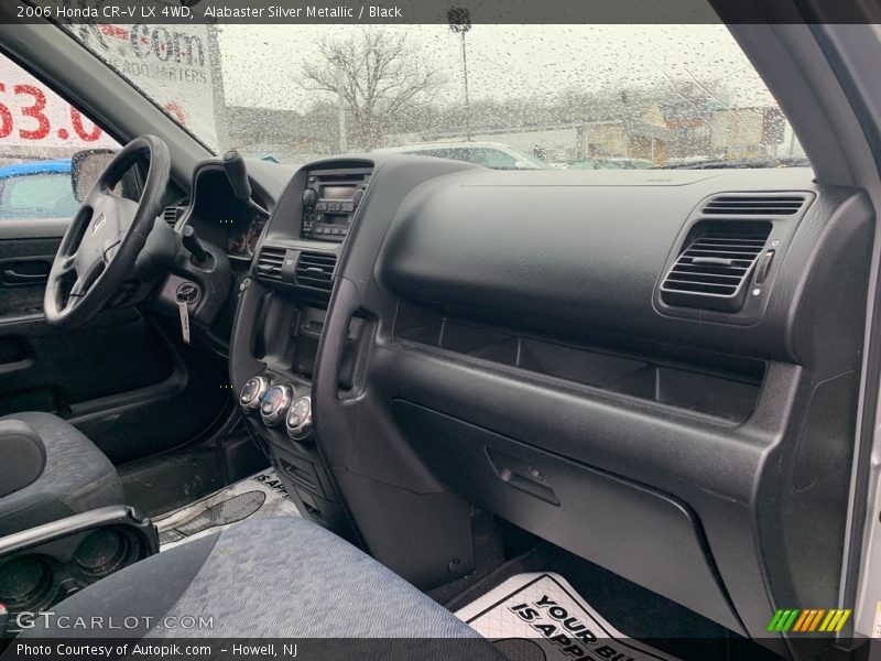 Alabaster Silver Metallic / Black 2006 Honda CR-V LX 4WD