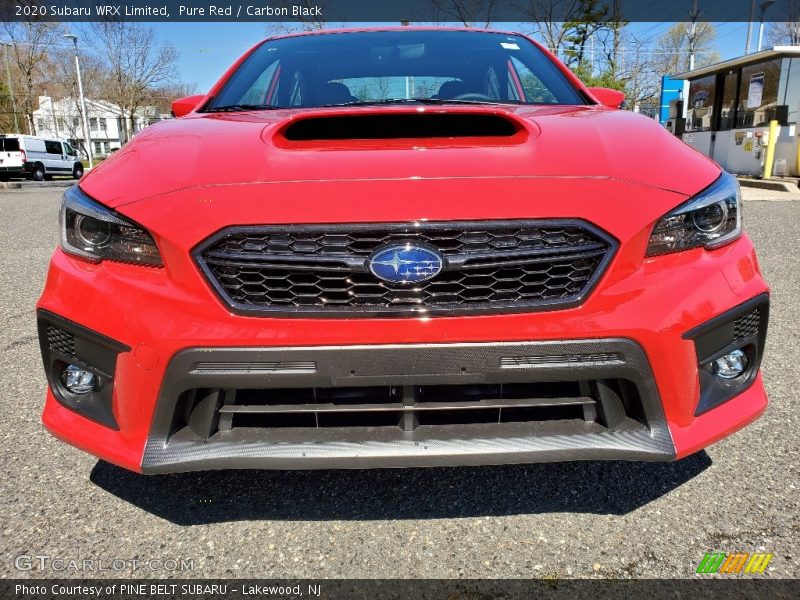 Pure Red / Carbon Black 2020 Subaru WRX Limited