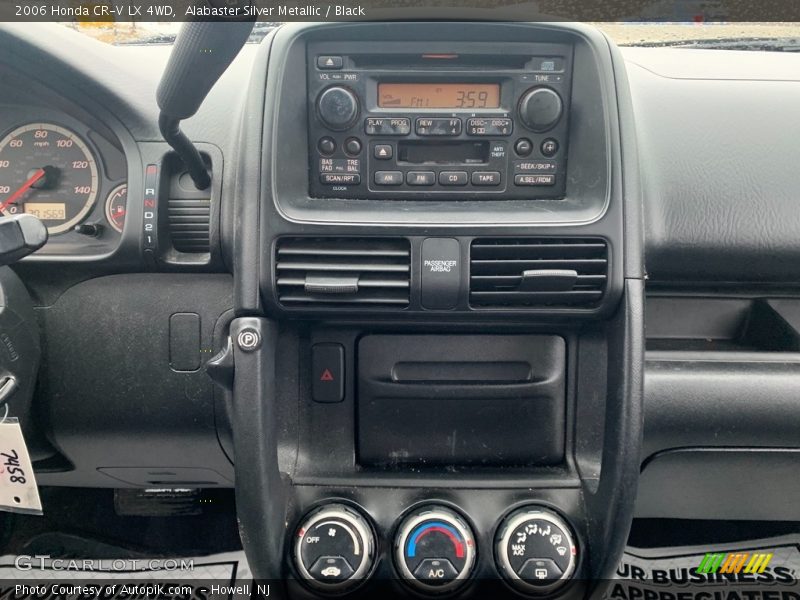 Alabaster Silver Metallic / Black 2006 Honda CR-V LX 4WD