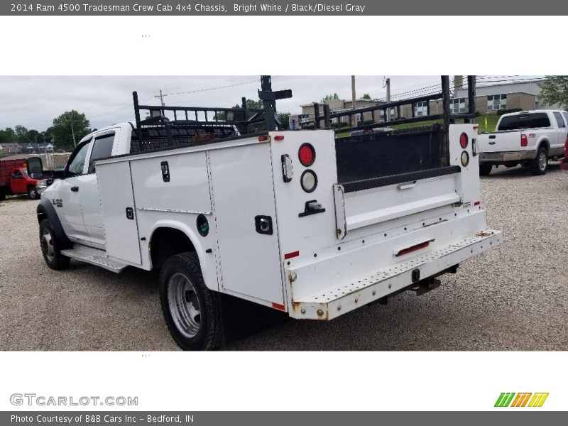 Bright White / Black/Diesel Gray 2014 Ram 4500 Tradesman Crew Cab 4x4 Chassis