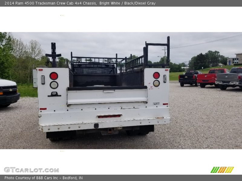 Bright White / Black/Diesel Gray 2014 Ram 4500 Tradesman Crew Cab 4x4 Chassis