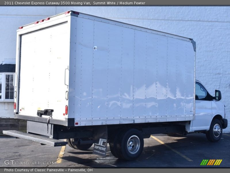 Summit White / Medium Pewter 2011 Chevrolet Express Cutaway 3500 Moving Van