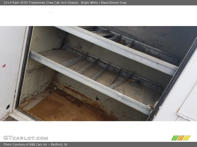 Bright White / Black/Diesel Gray 2014 Ram 4500 Tradesman Crew Cab 4x4 Chassis