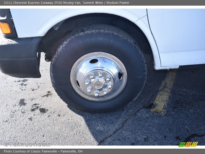 Summit White / Medium Pewter 2011 Chevrolet Express Cutaway 3500 Moving Van
