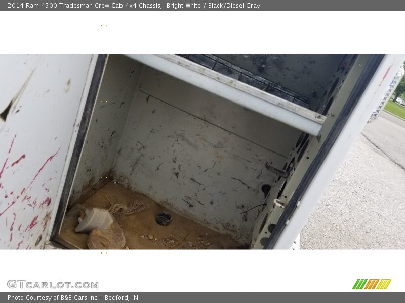 Bright White / Black/Diesel Gray 2014 Ram 4500 Tradesman Crew Cab 4x4 Chassis
