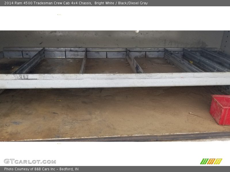 Bright White / Black/Diesel Gray 2014 Ram 4500 Tradesman Crew Cab 4x4 Chassis