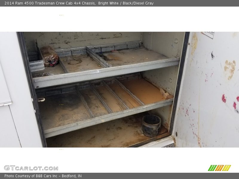 Bright White / Black/Diesel Gray 2014 Ram 4500 Tradesman Crew Cab 4x4 Chassis