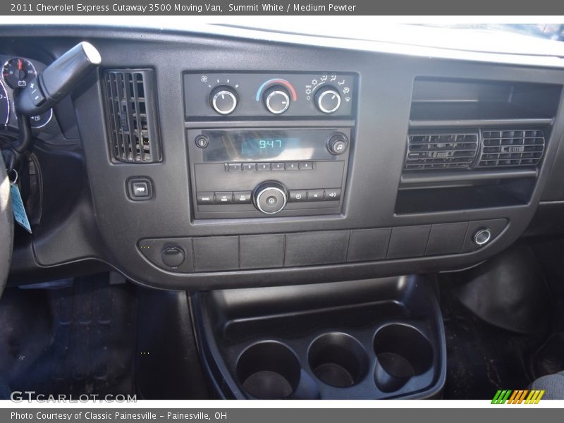 Summit White / Medium Pewter 2011 Chevrolet Express Cutaway 3500 Moving Van
