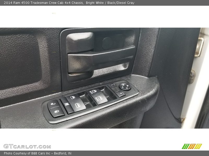 Bright White / Black/Diesel Gray 2014 Ram 4500 Tradesman Crew Cab 4x4 Chassis