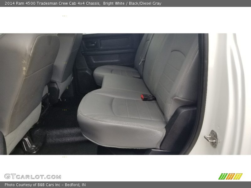 Bright White / Black/Diesel Gray 2014 Ram 4500 Tradesman Crew Cab 4x4 Chassis