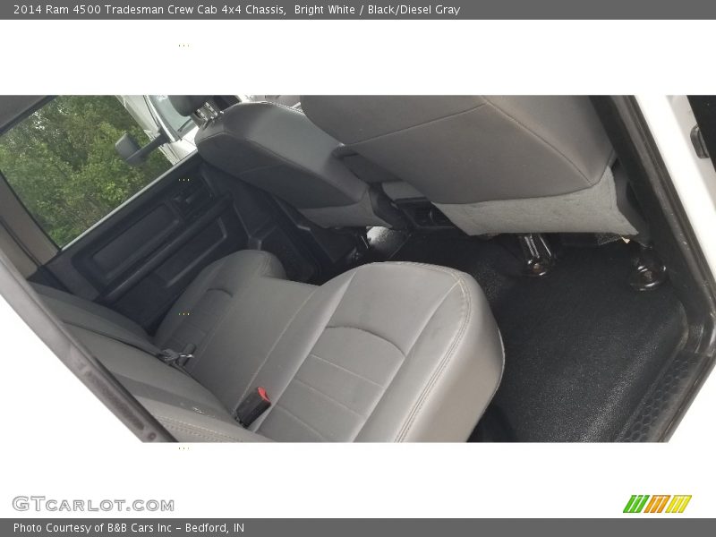 Bright White / Black/Diesel Gray 2014 Ram 4500 Tradesman Crew Cab 4x4 Chassis