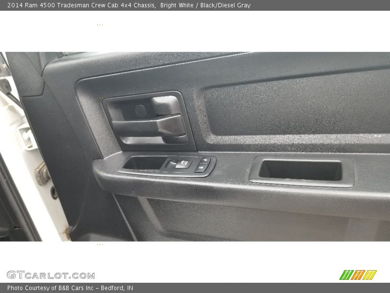 Bright White / Black/Diesel Gray 2014 Ram 4500 Tradesman Crew Cab 4x4 Chassis
