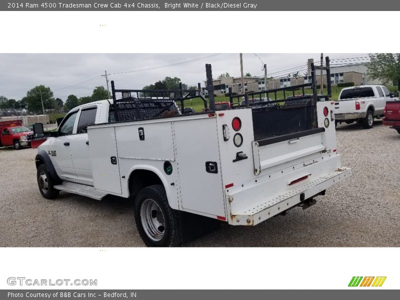 Bright White / Black/Diesel Gray 2014 Ram 4500 Tradesman Crew Cab 4x4 Chassis