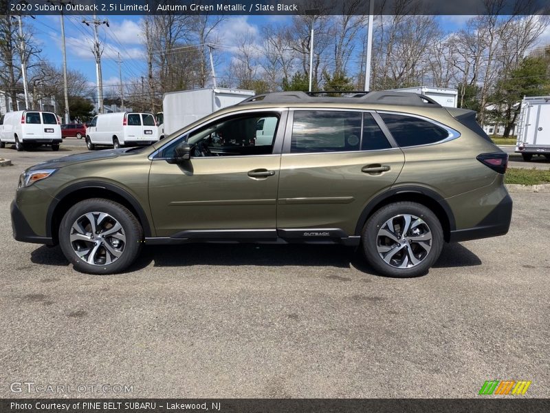 Autumn Green Metallic / Slate Black 2020 Subaru Outback 2.5i Limited