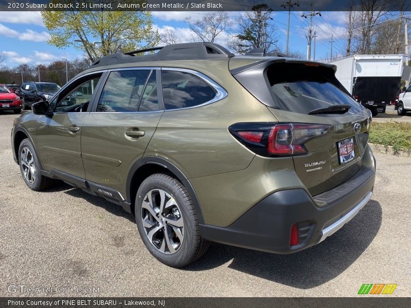 Autumn Green Metallic / Slate Black 2020 Subaru Outback 2.5i Limited