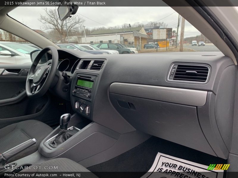 Dashboard of 2015 Jetta SE Sedan