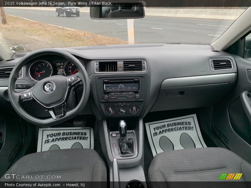  2015 Jetta SE Sedan Titan Black Interior
