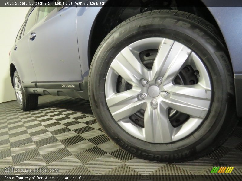 Lapis Blue Pearl / Slate Black 2016 Subaru Outback 2.5i
