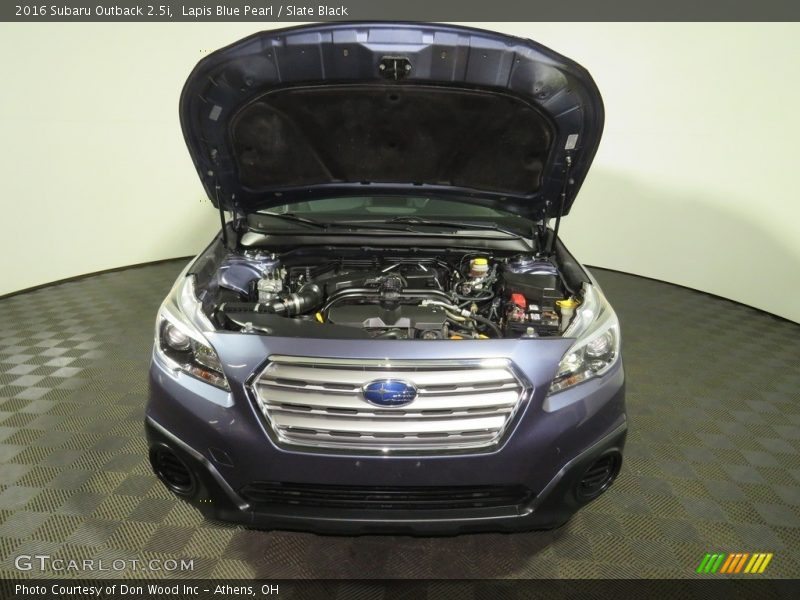 Lapis Blue Pearl / Slate Black 2016 Subaru Outback 2.5i