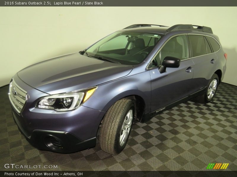Lapis Blue Pearl / Slate Black 2016 Subaru Outback 2.5i