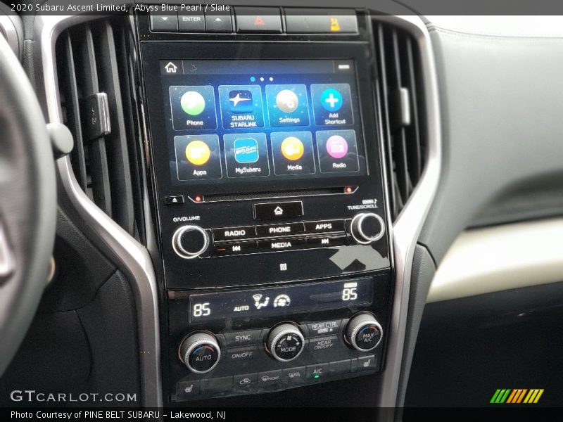 Abyss Blue Pearl / Slate 2020 Subaru Ascent Limited