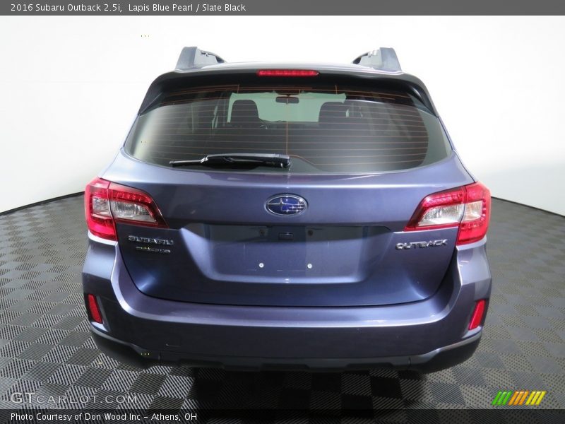 Lapis Blue Pearl / Slate Black 2016 Subaru Outback 2.5i
