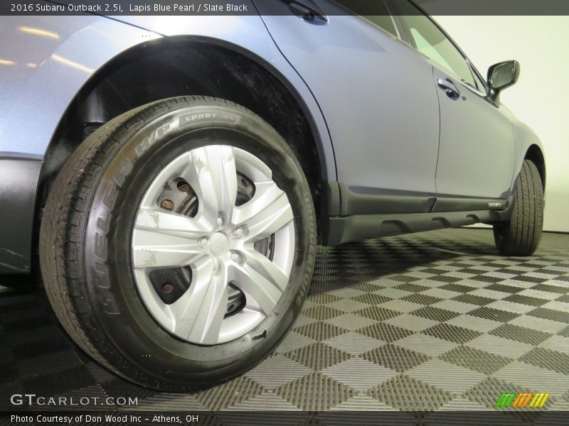 Lapis Blue Pearl / Slate Black 2016 Subaru Outback 2.5i