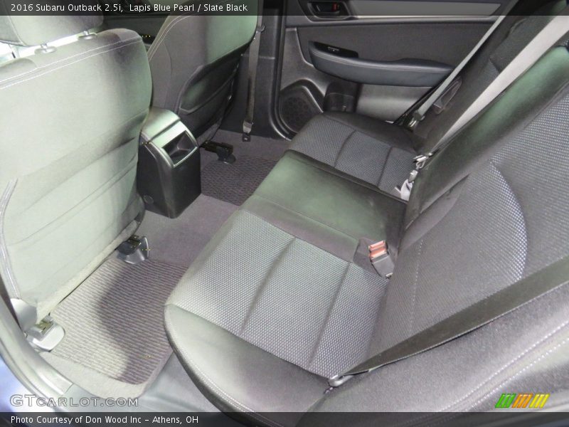 Lapis Blue Pearl / Slate Black 2016 Subaru Outback 2.5i