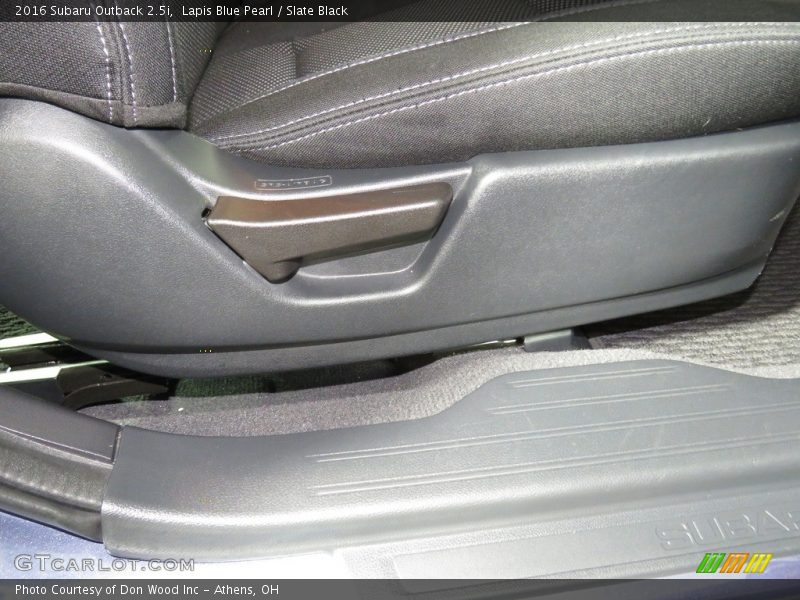 Lapis Blue Pearl / Slate Black 2016 Subaru Outback 2.5i