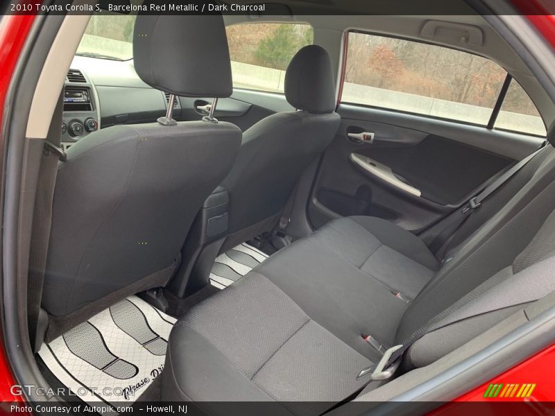 Barcelona Red Metallic / Dark Charcoal 2010 Toyota Corolla S